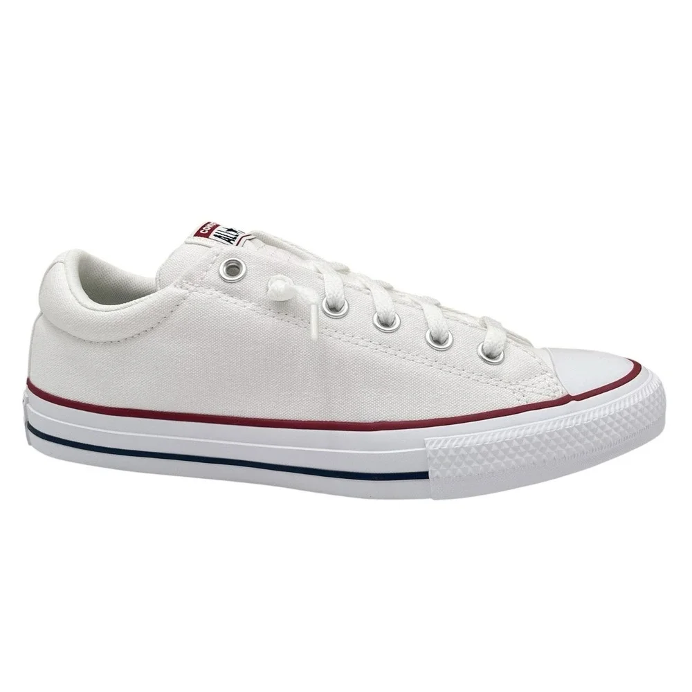Converse Chuck Taylor All Star Street Youth Girls Boys Canvas Sneaker Sz 7 White